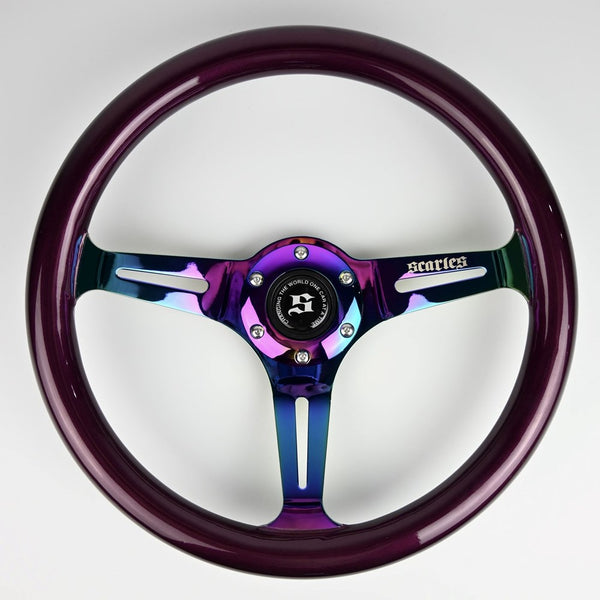 Scarles Purple Steering Wheel