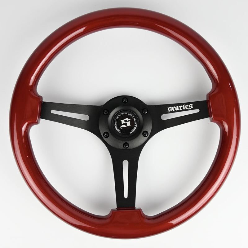 Red & Black Steering Wheel